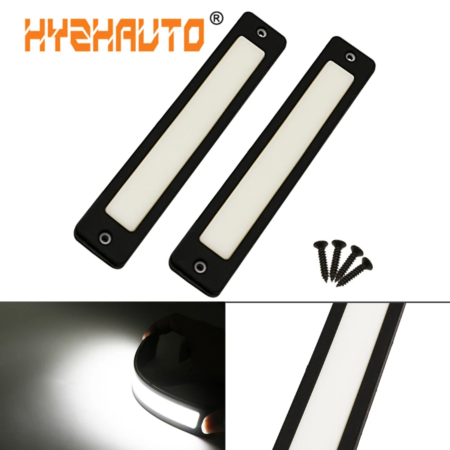 Автомобильный дневный ходовой светильник DRL противотуманный s чистый белый