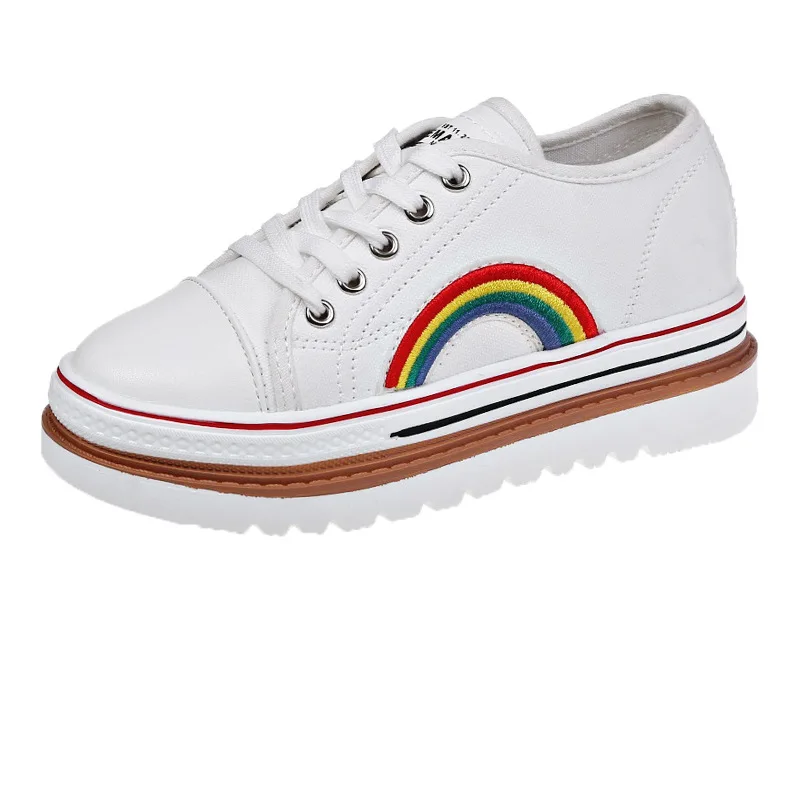 Женские массивные кроссовки обувь на высоком каблуке женская высокие платформе