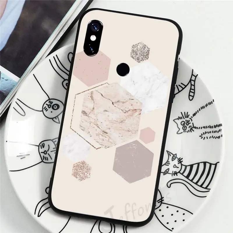 

Marble pattern art Aesthetic Abstract Phone Case For Xiaomi Redmi 4x 5 plus 6A 7 7A 8 mi8 8lite 9 note 4 5 7 8 pro
