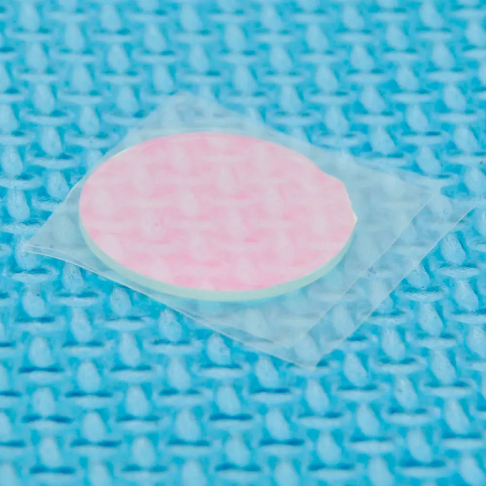 Стеклянная линза с фильтром диаметром