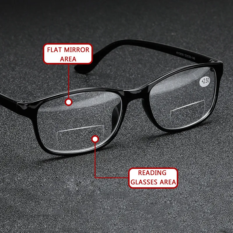 

Seemfly Ultralight Bifocal Reading Glasses Men Women Presbyopia Eyeglasses Magnification Eyewear Reader Spectacle +1.0 To +4.0