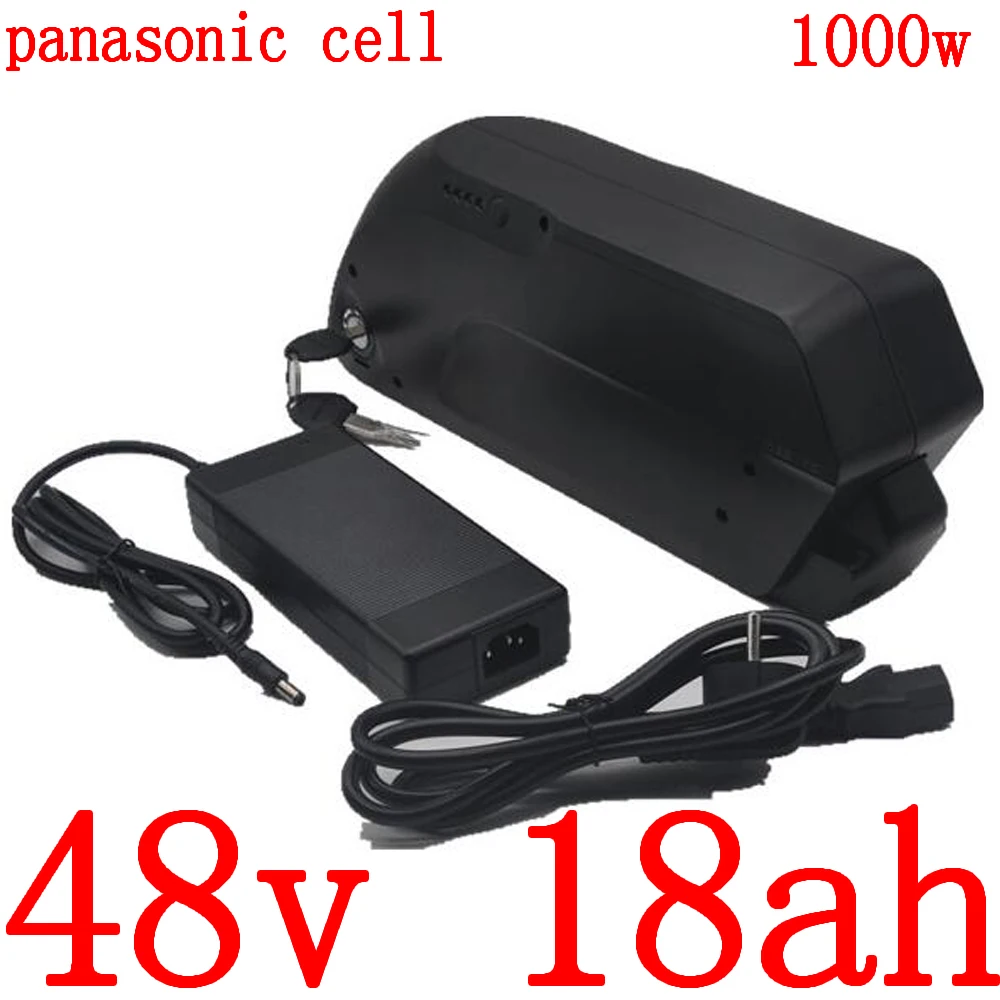 Аккумулятор для электрического велосипеда panasonic 48 В 17 а/ч 18 А/ч 500 Вт 750 1000 1500
