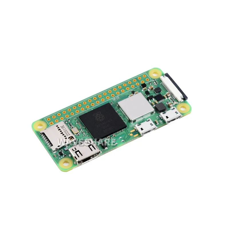 

Raspberry Pi Zero 2 W WH with Pin Header, Five Times Faster, 1GHz Quad-Core Arm Cortex-A53 CPU WiFi Bluetooth 4.2 BLE