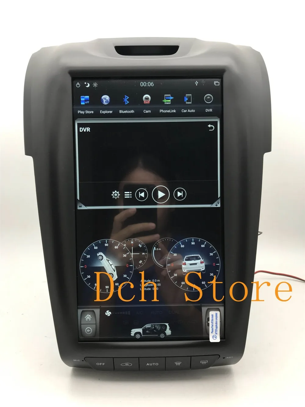 12,1 дюймов вертикальный tesla стиль Android 8,1 автомобильный dvd-плеер gps навигация радио для ISUZU D'MAX DMAX MUX 2012-Chevrolet S10 стерео
