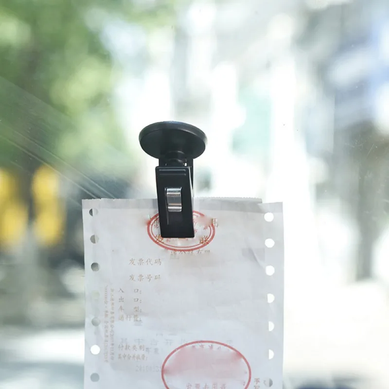 2 шт. автомобильная карта на лобовое стекло крепежная наклейка на приборную панель автомобильный Стайлинг для парковки держатель билета клип