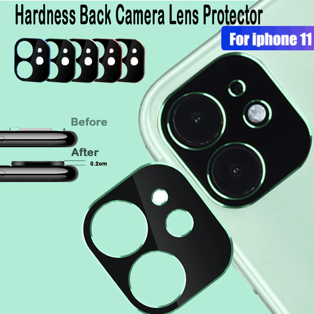 Защитное кольцо для объектива камеры iPhone 11 крышка 1 2019 защита задней крышки
