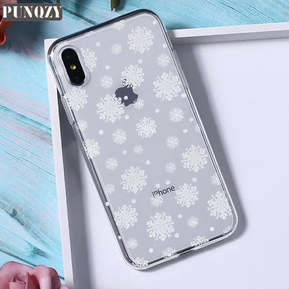 TPU D1482 Рождественские подарки на год, чехол для телефона с изображением лося и снега для iphone 11 PRO XR 6s 7 Plus 5S X XS MAX, силиконовый чехол из ТПУ для huawei P30 P20 Lite - Цвет: TPU D1482