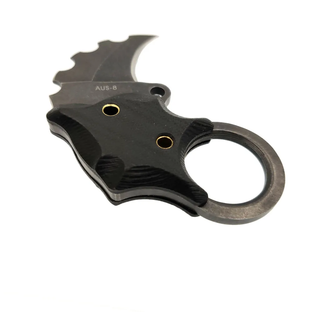 Swayboo высокое качество походный открытый Karambit интегрированная ручка из нержавеющей стали мини EDC Faca нож для выживания Mcusta с крышкой
