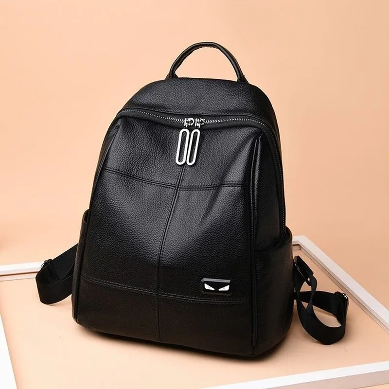 Рюкзак 2020 новый корейский вариант на молнии уличный тренд однотонный популярный