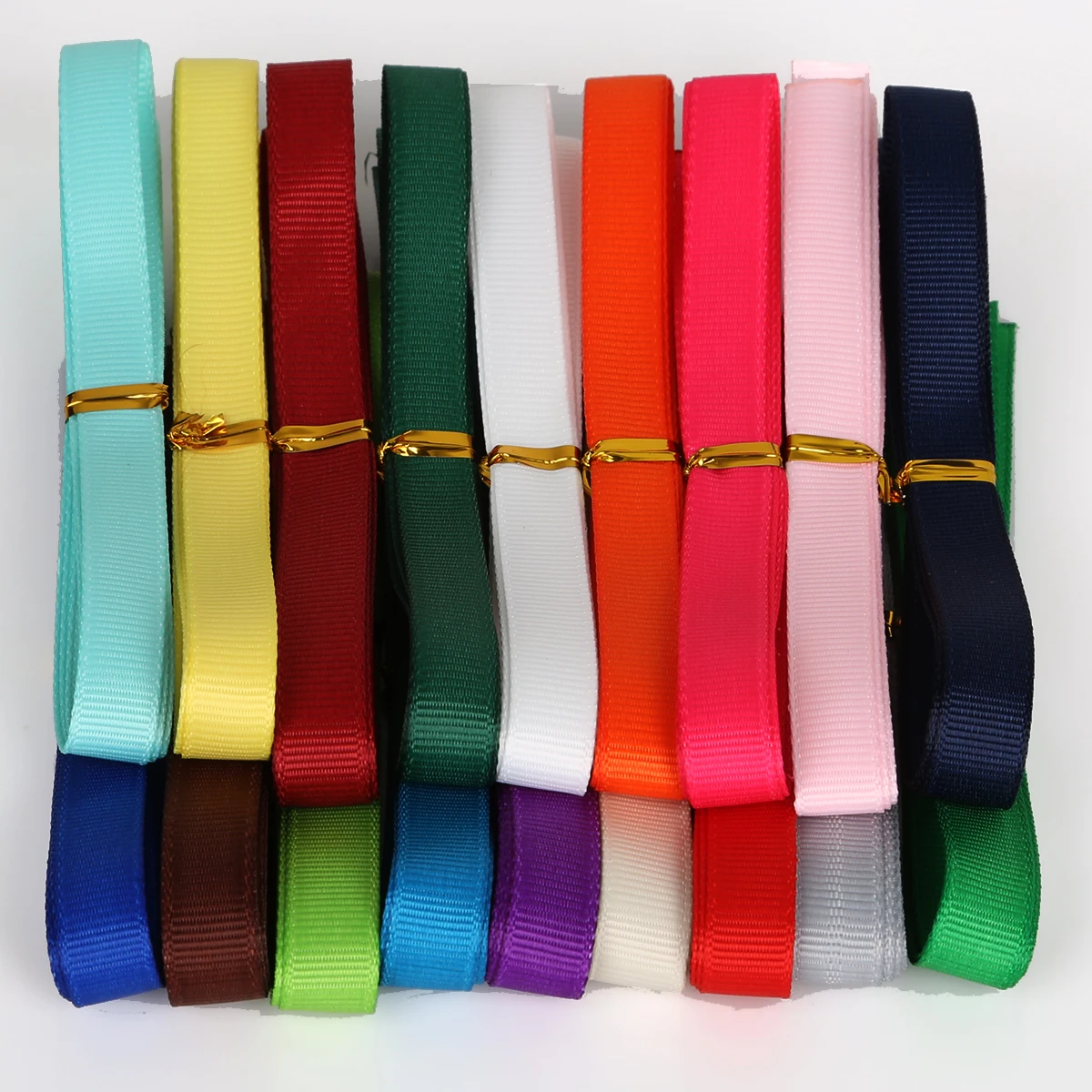 

7-38mm Random 15 Yards Color Mixing Grosgrain Ribbons For Wedding Party Decoration DIY Handmade Gift Wrap Home Sewing Accessorie