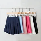 Женские Тренировочные юбки, юбка для гольфа и тенниса, шорты со встроенными шортами, школьная плиссированная юбка с высокой талией для выступлений и тренировок