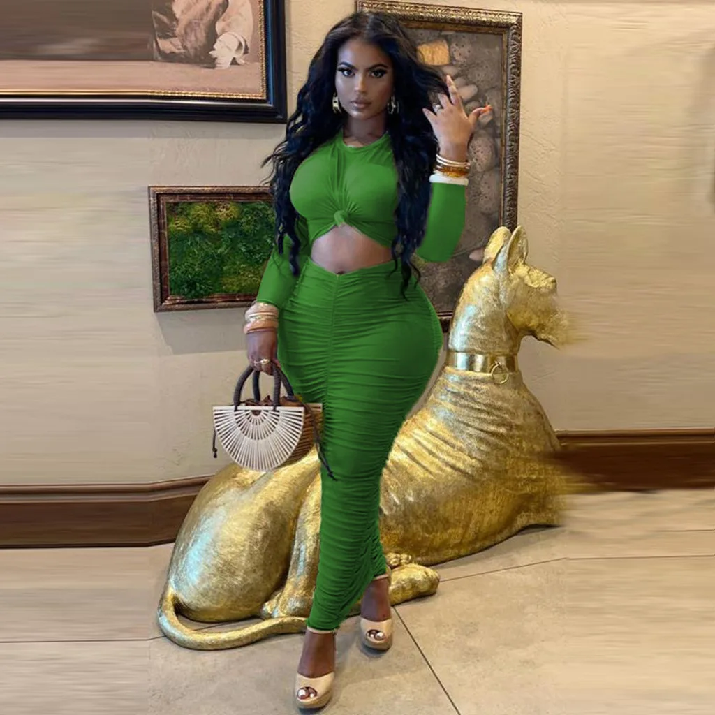 Элегантное однотонное длинное женское платье привлекательный женский топ +