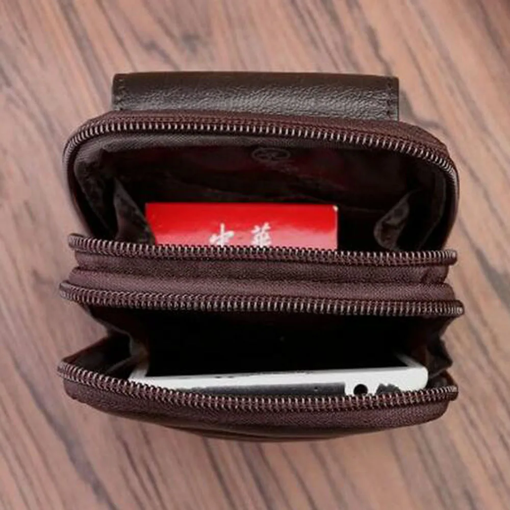 Высокое качество Мужская поясная сумка мобильный сотовый Чехол для телефона