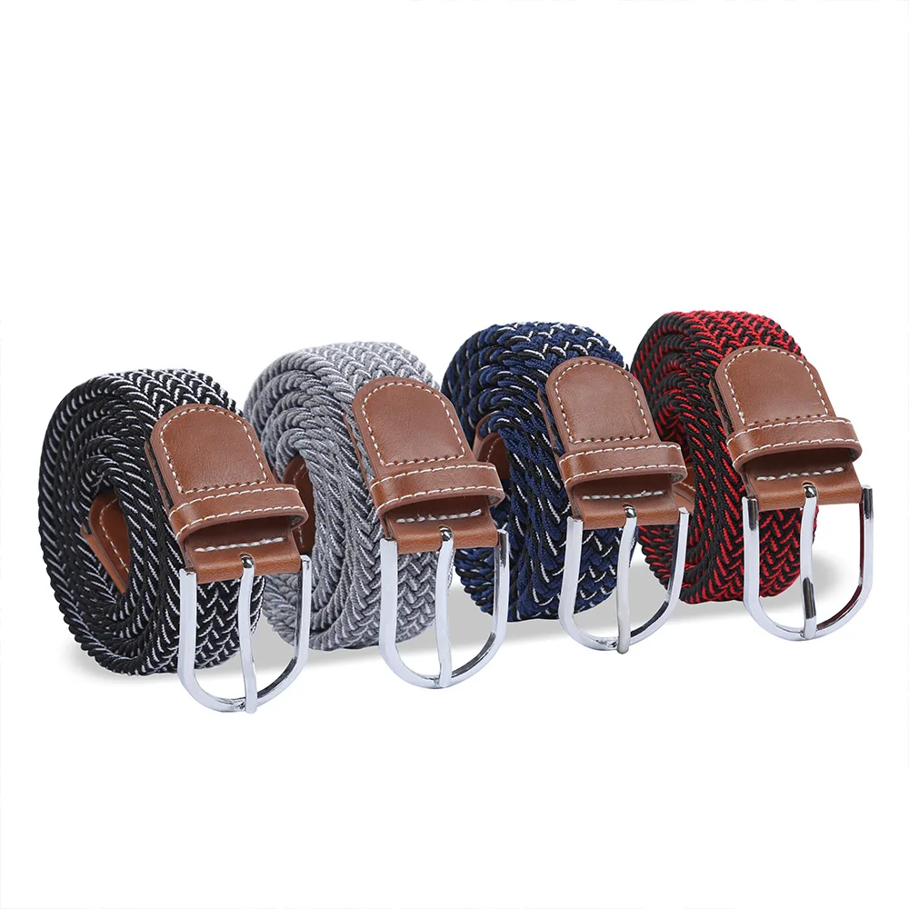 

Hfu Canvas Belts For Men Fashion Metal Pin Buckle Military Tactical Strap Male Elastic Belt For Pants Jeans