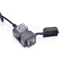 hot sale 1pc universal usb motorcycle charger waterproof 12v power supply adapter charge for phone