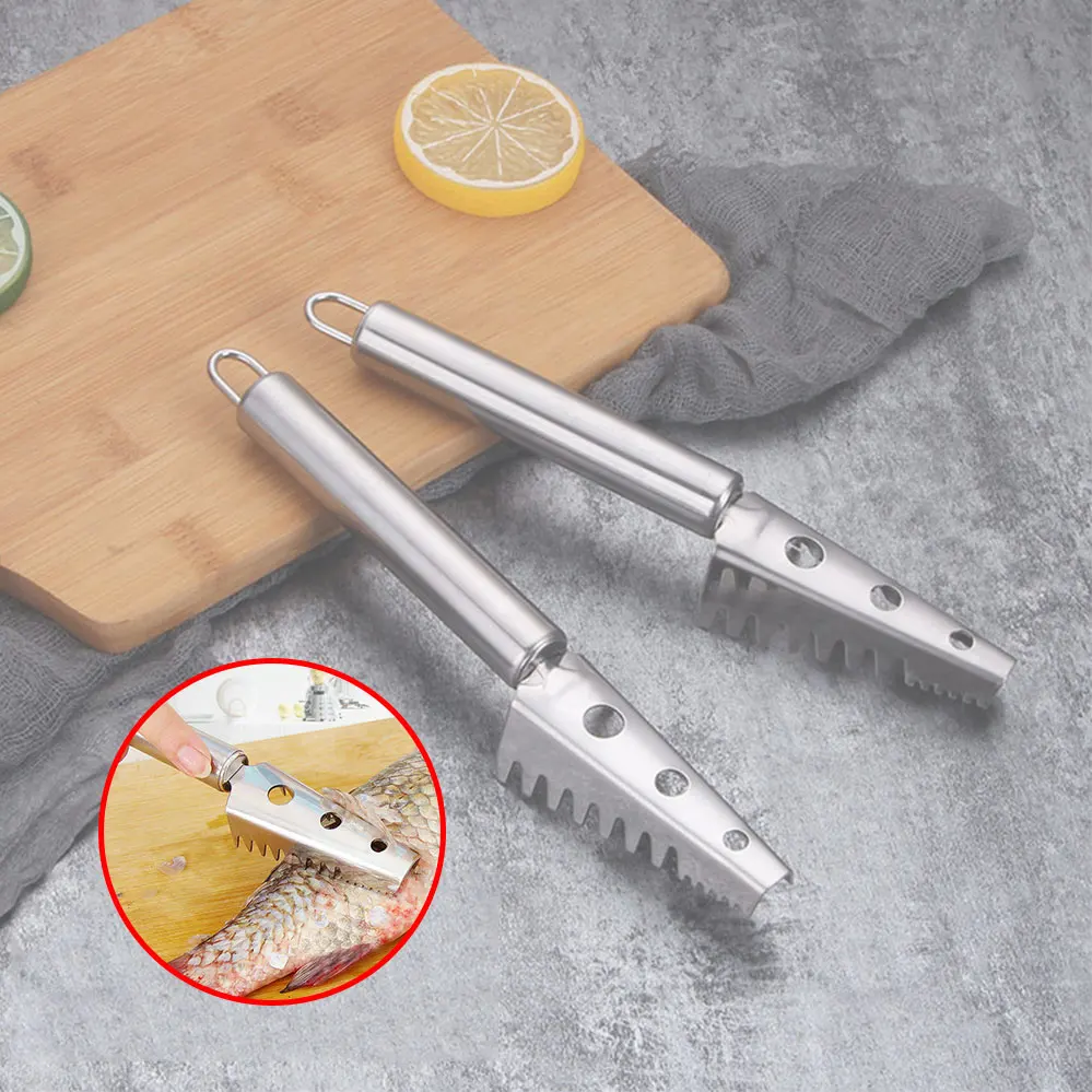 Кухонные инструменты для очистки рыбьей кожи нержавеющая сталь скребок рыбы