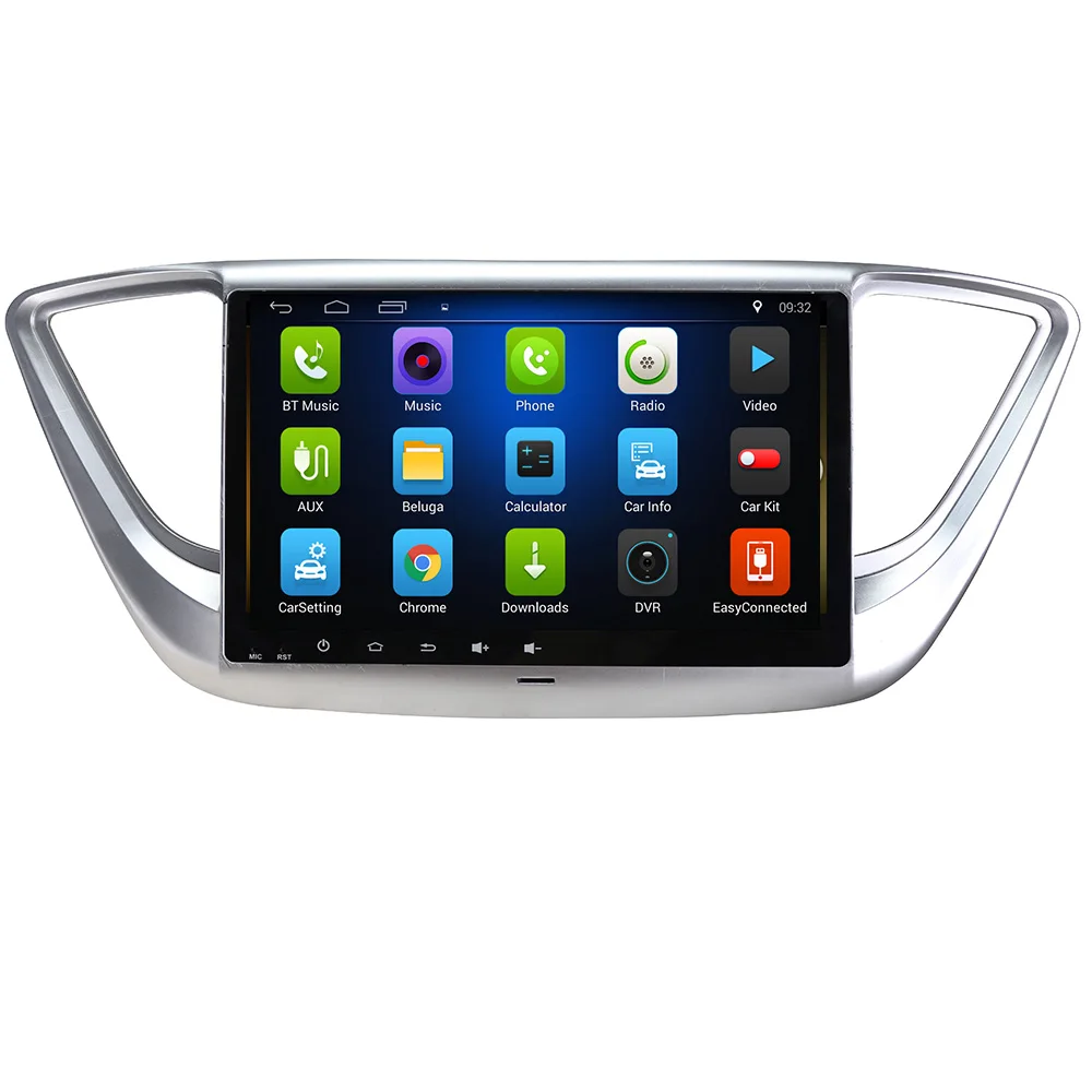 Android 10 автомобильный dvd-плеер для hyundai verna solaris accent 2016 2017 2018 2019 радиоприемник