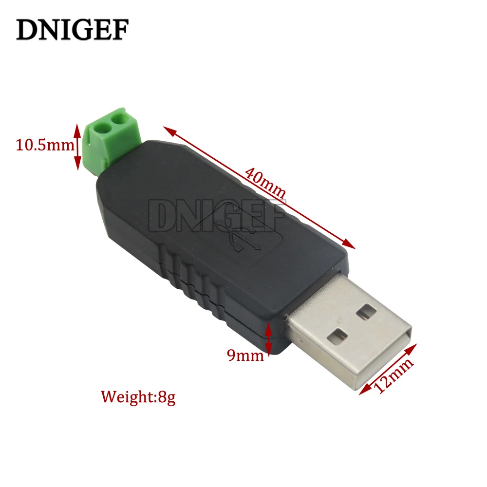 Адаптер преобразователя DNIGEF USB в RS485 485 с поддержкой Win7 XP Vista Linux Mac OS WinCE5.0 RS для Arduino |