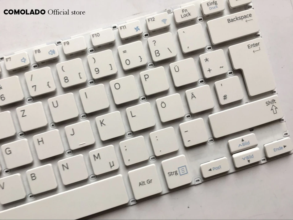 GR немецкая клавиатура для Samsung NP915S3G 905S3G NP905S3G 910S3G NP910S3G 915S3G белая макет|Клавиатуры