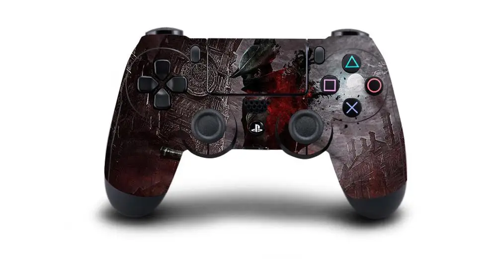 Bloodborne защитный Стикеры Крышка для PS4 контроллера DualShock 4 Playstation Pro Slim наклейка кожи