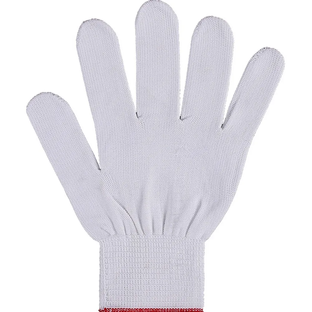 

1pc Guitar Electric Bass Practice Beginner Full Finger Hand Protection Glove Thin Nylon Wear-resistant Non-slip Instrument Glove