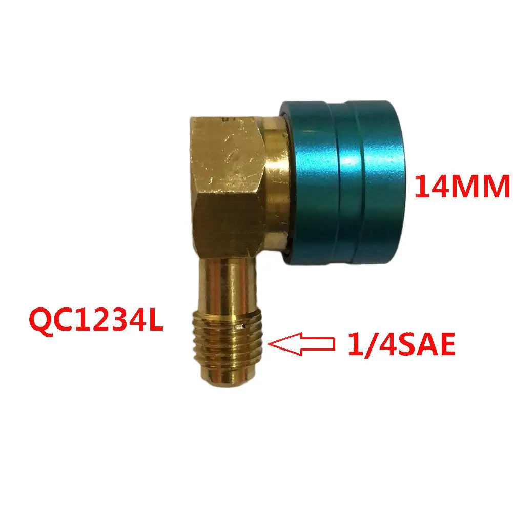R1234YF к R134a с низкой стороны быстроразъемные переходники для кондиционера автомобиля инструменты для кондиционирования воздуха