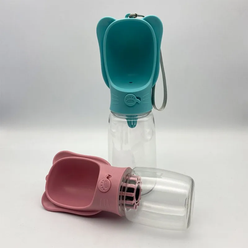 Милая чашка для питомца кошки и собаки с ушами путешествий на открытом воздухе