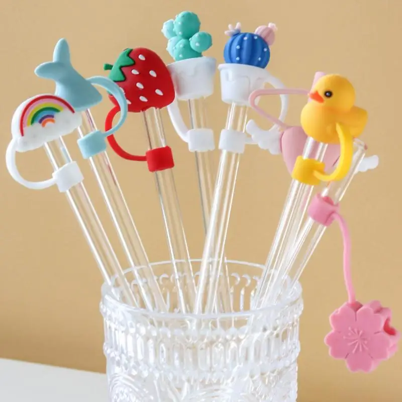 1 шт. силиконовая крышка для трубочек 6-8 мм | Дом и сад