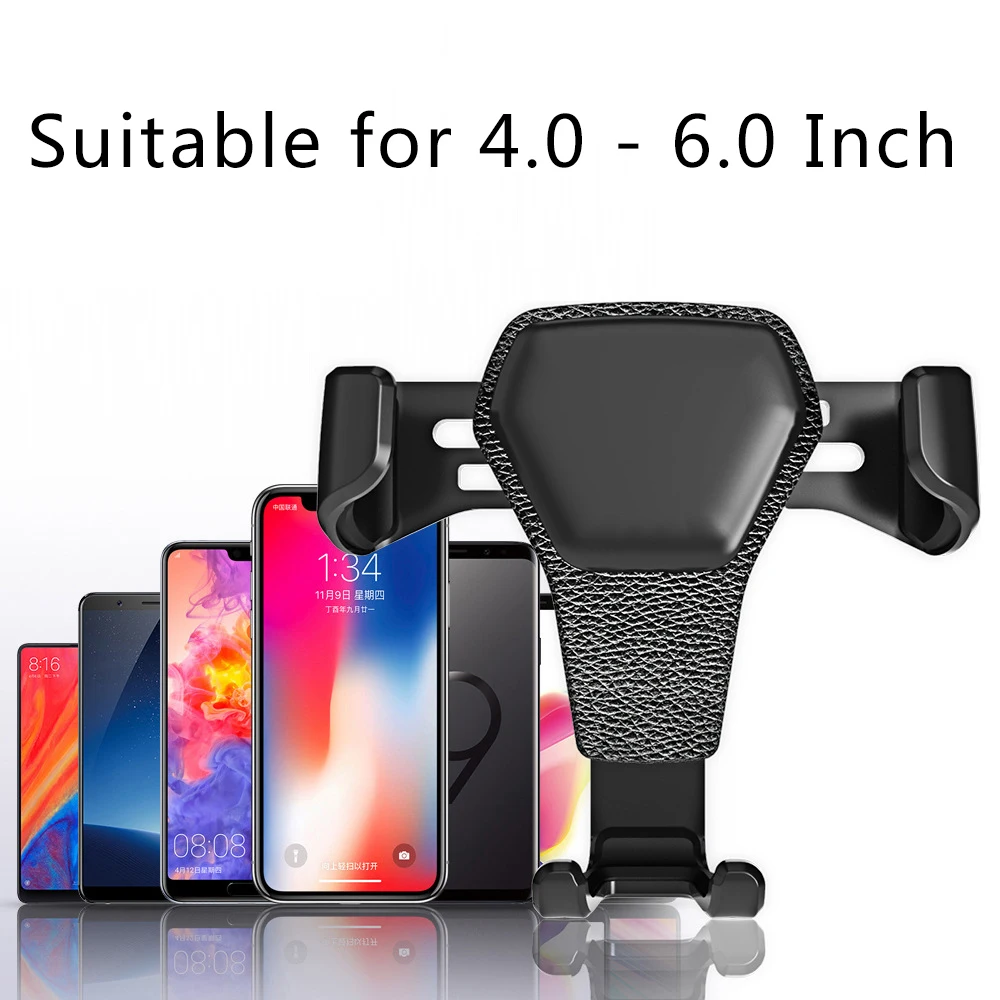 Автомобильный держатель для телефона Gravity Reaction крепление на вентиляционное