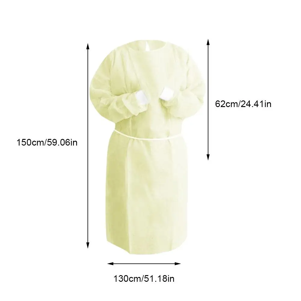 

10Pcs Disposable Protection Gown Anti-fog Anti-dust For Motorcycle Riding Home Outdoor Protective Isolation Clothing For Outdoor