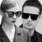 Женские солнцезащитные очки VEITHDIA, брендовые комбинированные очки с фотохромными поляризационными стеклами, степень защиты UV400, для пар, 2020