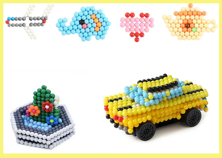 350 шт. водные бусины игрушки для детей Pegboard бусины для девочек diy подарок для творчества рукоделие орбиты мелкая моторика Новинка
