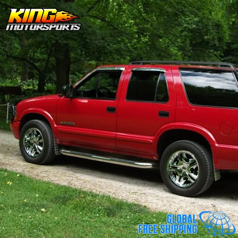 Подходит для 95 05 GMC S15 Jimmy Chevy S10 Блейзер акриловые оконные козырьки 4 шт. набор