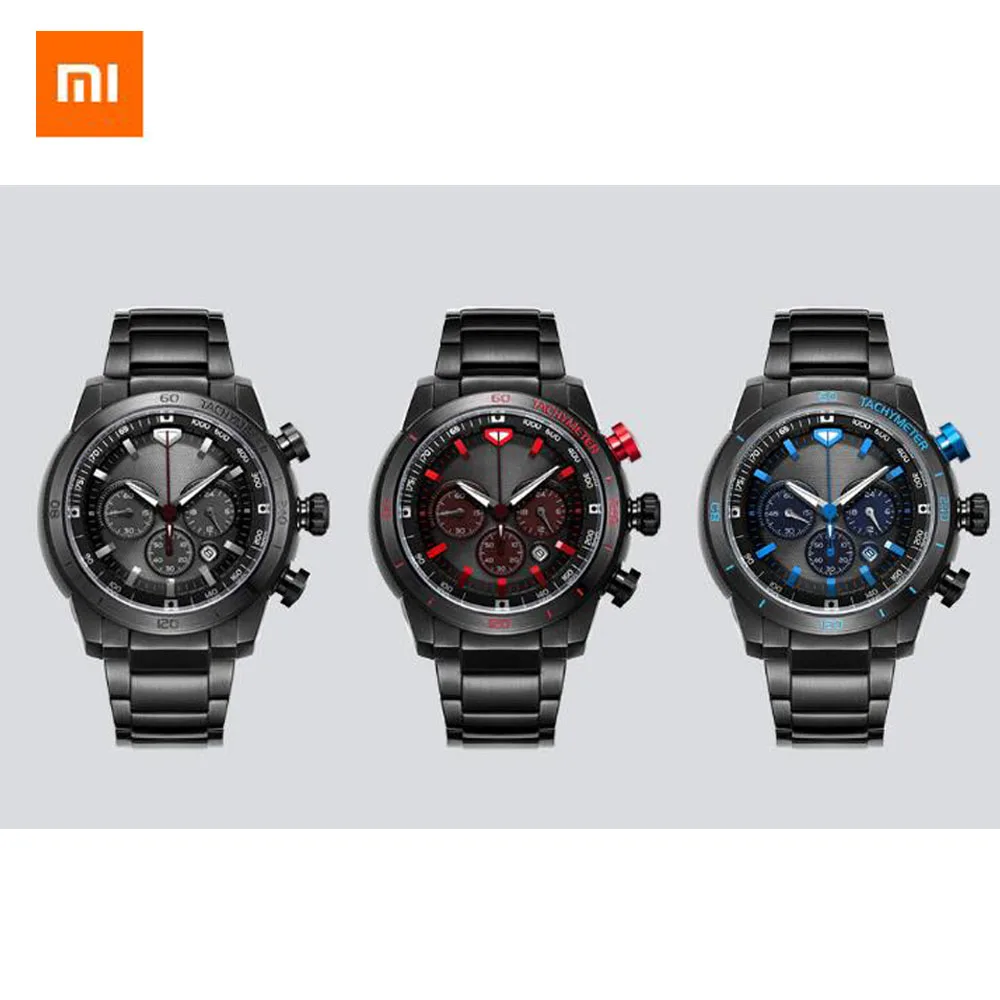 Xiaomi TwentySeventeen оптические часы с кинетической энергией EasyTo преобразуют Видимый светильник металлический корпус многофункциональный хронограф циферблат