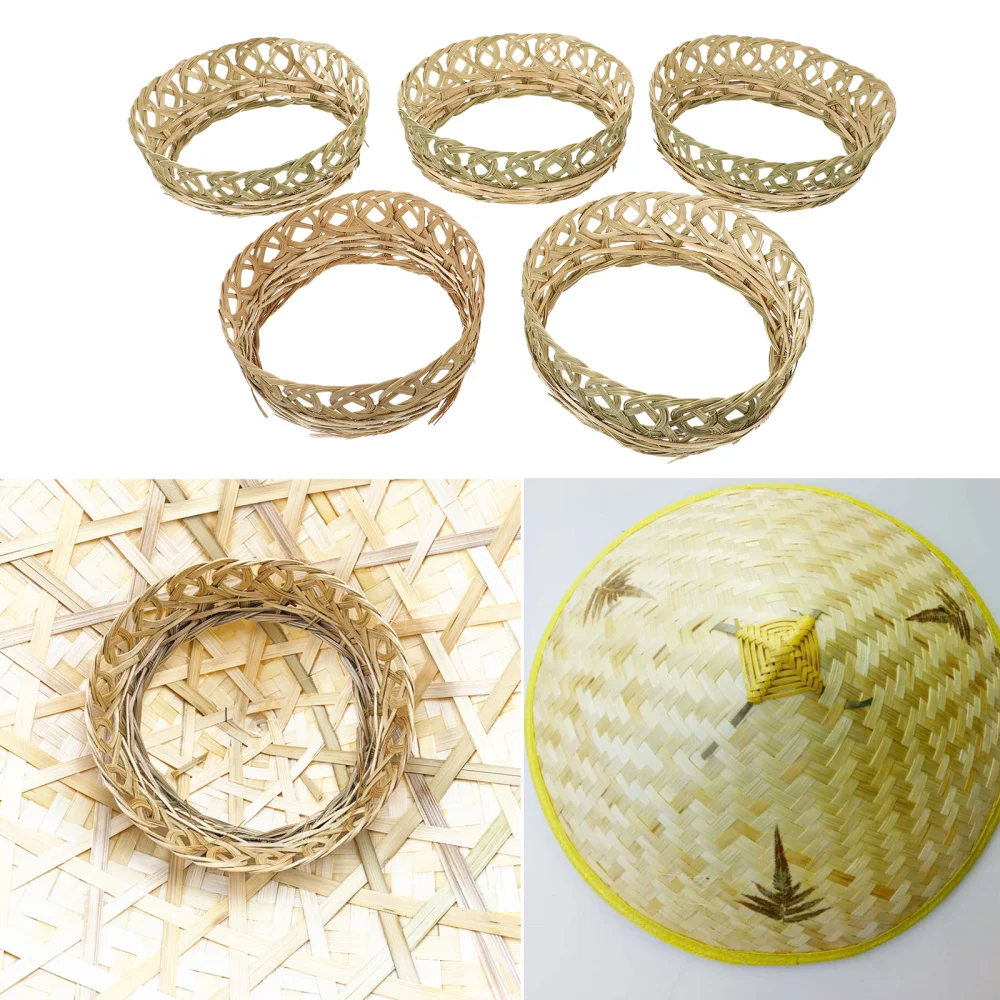 5 шт. бамбуковые кольца для шляп|Многоразовые бутылки| |