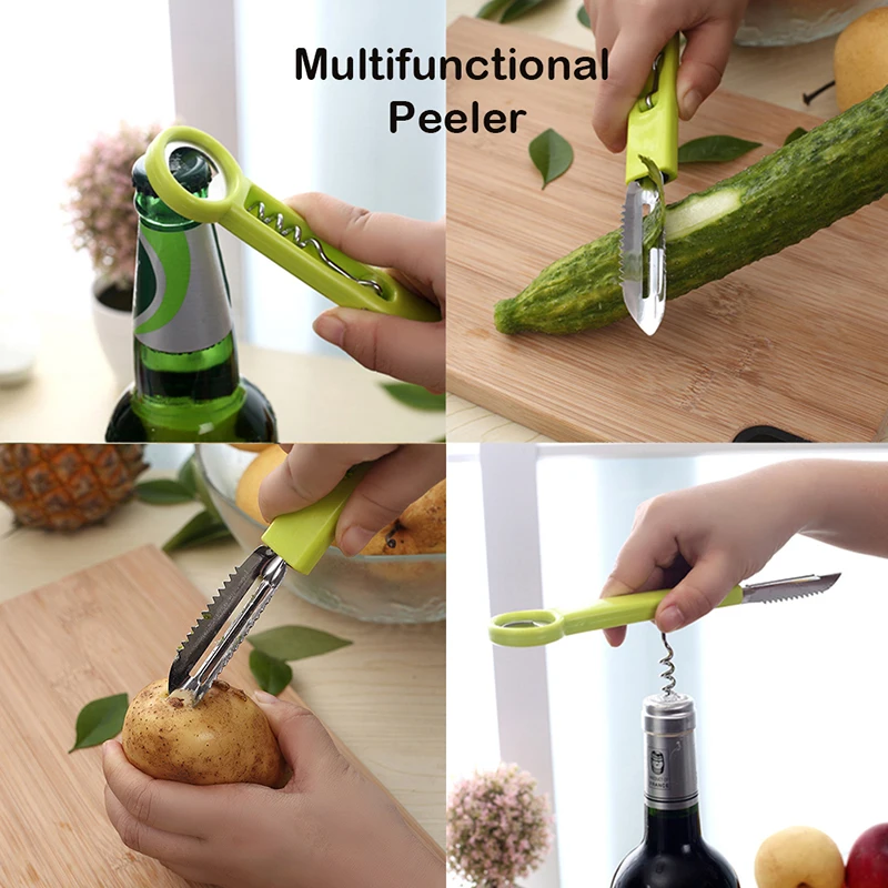 Новинка 2019 многофункциональная Овощечистка для фруктов пива и красного вина
