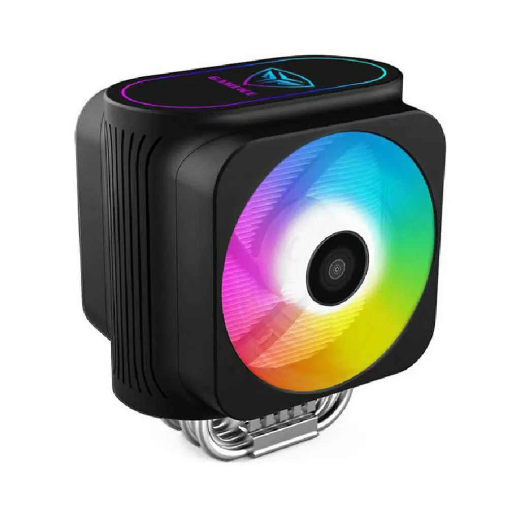 

12 см светодиодный вентилятор 120 мм 3PIN/4PIN/6PIN настольных ПК компьютер чехол охлаждающий вентилятор Cooler 6 тепловых трубок GPU Процессор кулер дво...