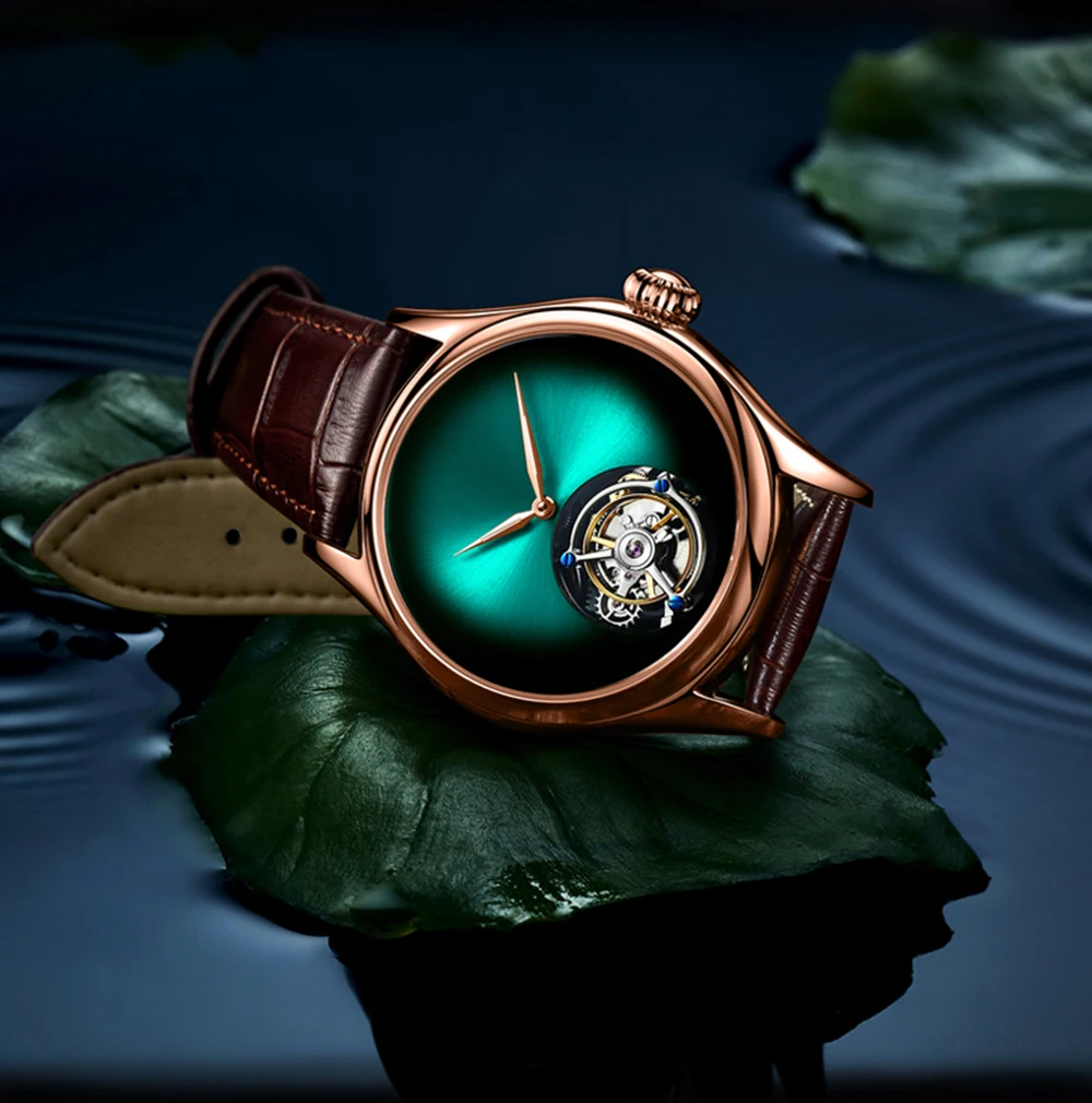 GUANQIN Tourbillon Мужские часы лучший бренд класса люкс настоящие часы с турбийоном мужские сапфировые механические часы Relogio Masculino