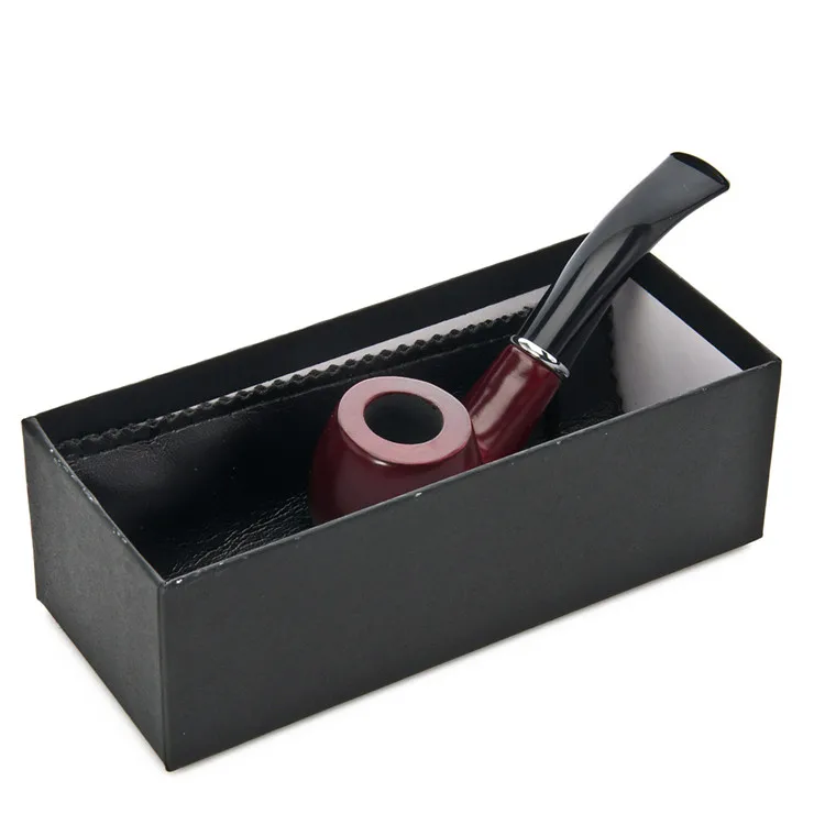 Прямая продажа с фабрики 1 шт. курительная трубка из натурального красного дерева