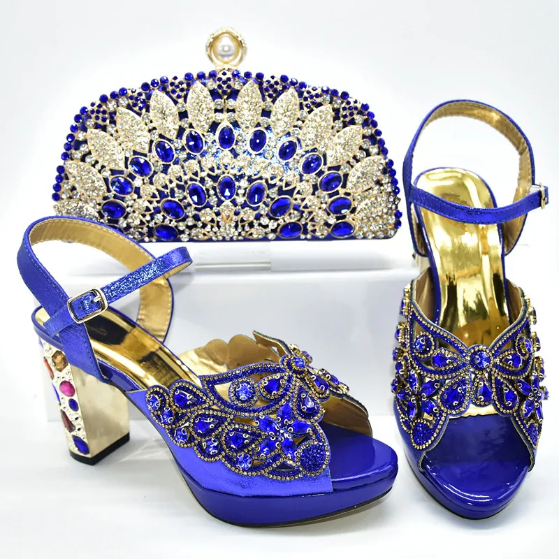 Новые модные туфли и сумочки женская обувь на высоком каблуке Итальянская с