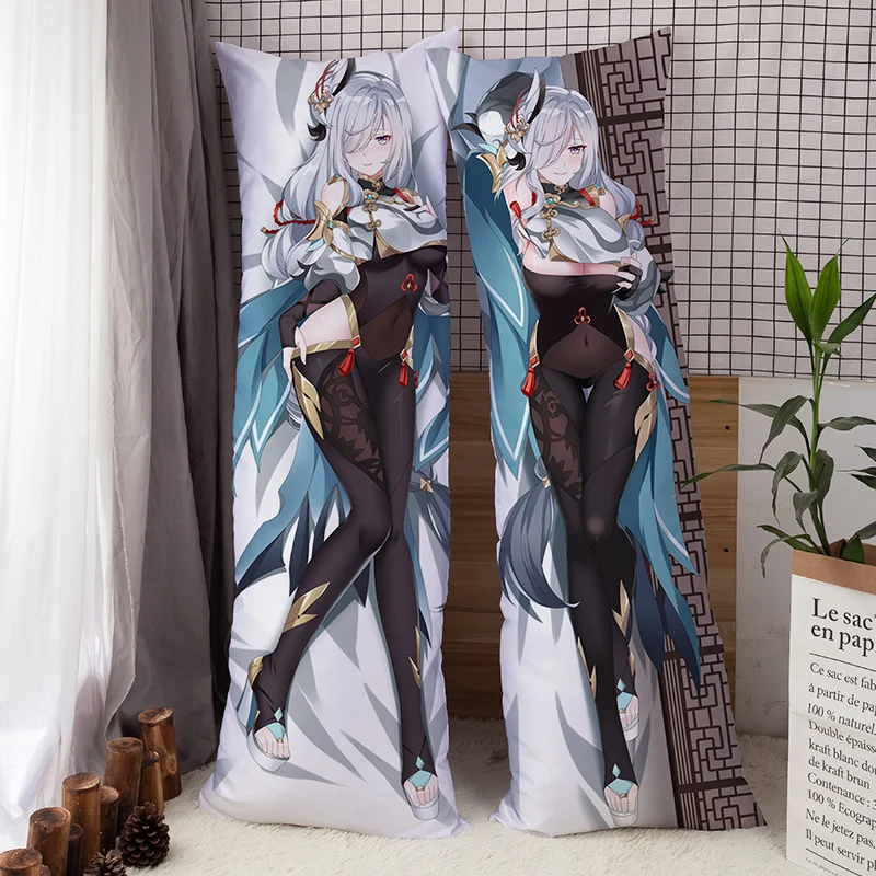 

MGF Dakimakura Pillow Case Genshin Impact Character Beelzebul Waifu R18 Sexy Anime Pillow Cover