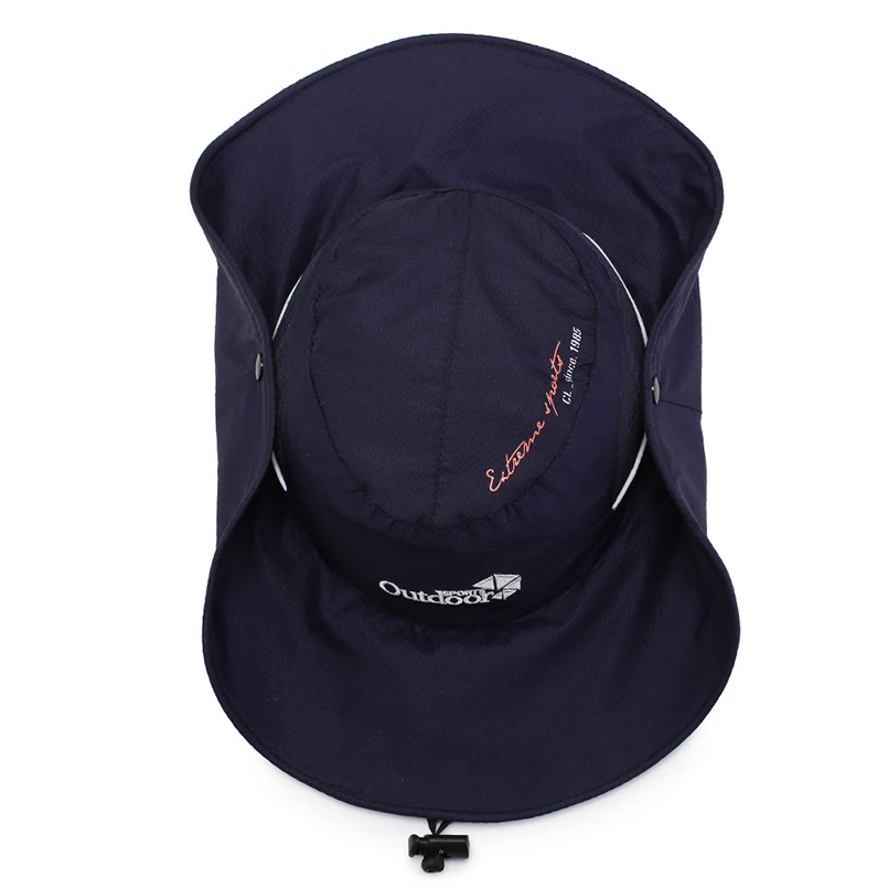 Водонепроницаемая Панама от солнца UPF 50 + для мужчин и женщин летняя шляпа рыбалки