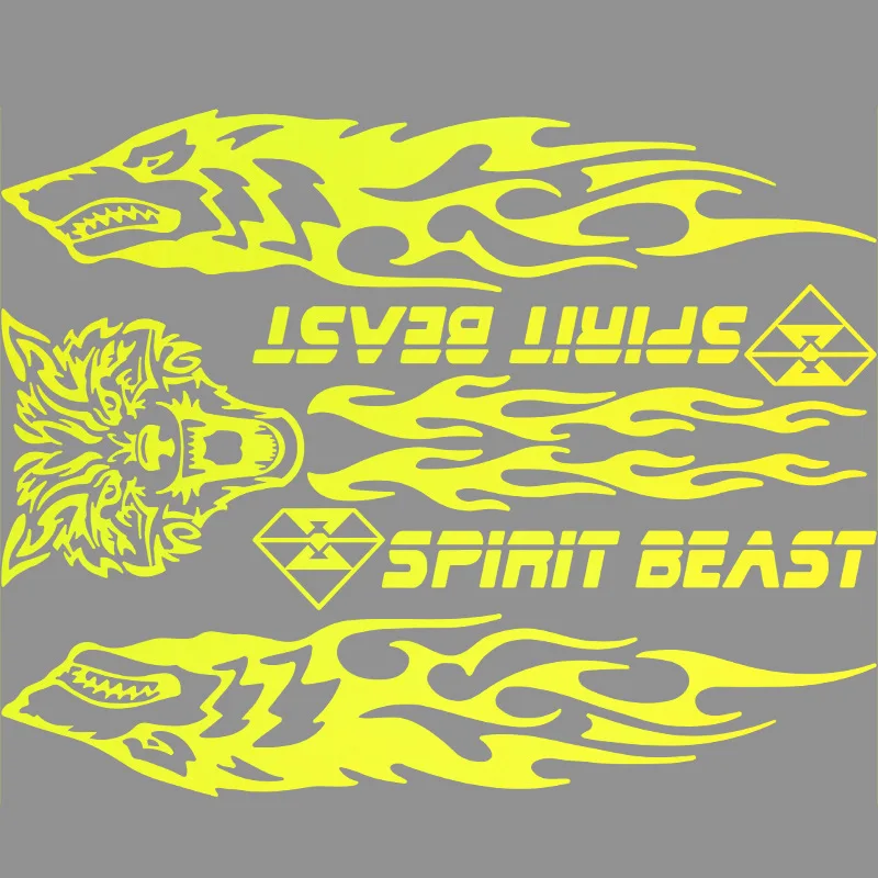 

Spirit Beast motorcycle sticker reflective motorcycle accessories motocross