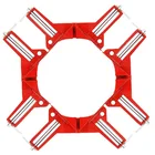 4 шт.компл. 90 градусов правый угол зажим 100 мм зажимы Угловые зажим держатель для фотографий 4-дюймовый Алюминиевый правый угол зажим DIY Стекло