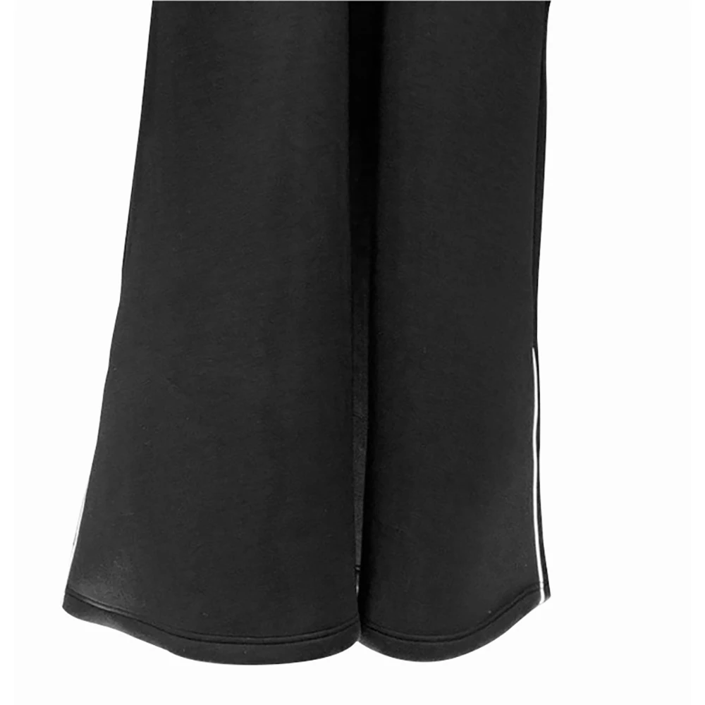 

YUANYUANJYCO Spring Autumn Women Long Streetwear Patchwork Dresses Fashion Elastic High Waist O-Neck Long Sleeve Clothes