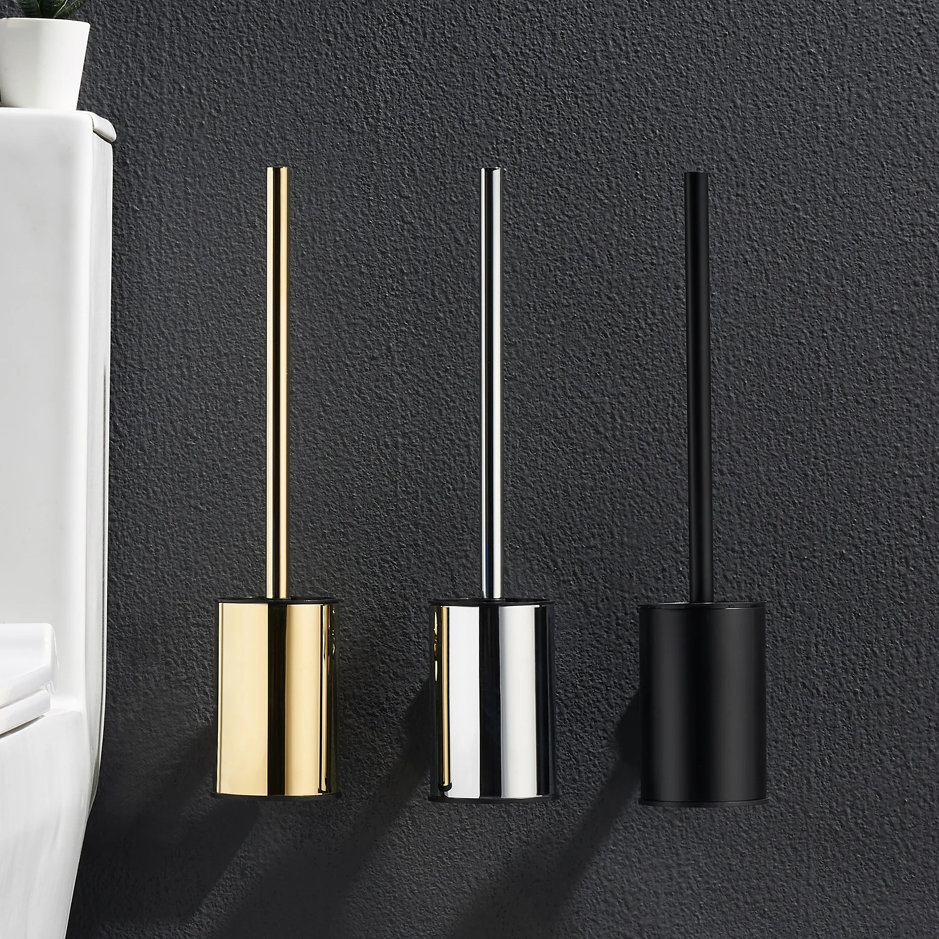 Держатель для туалетной щетки из нержавеющей стали|Держатели ершиков унитаза| |