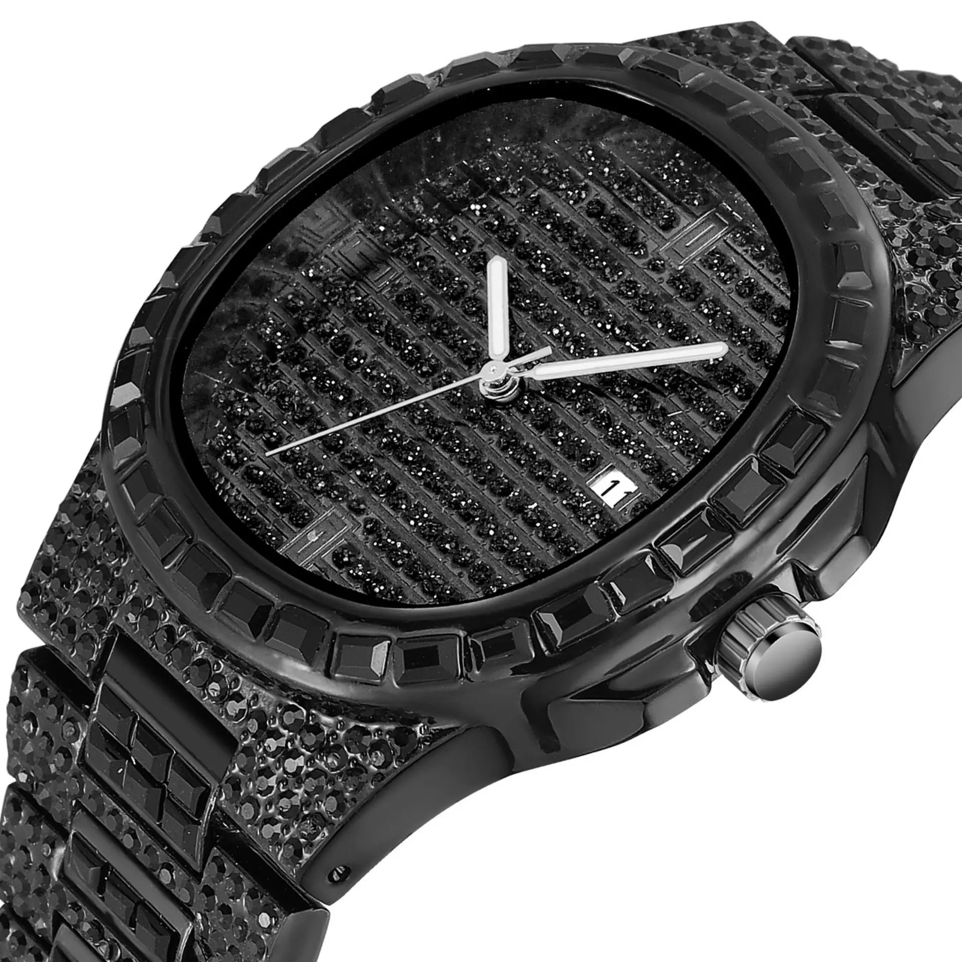 Новые роскошные Брендовые женские часы кварцевые модные наручные Black Diamond для