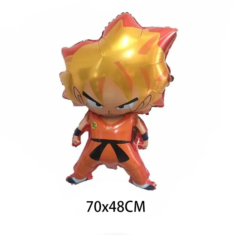 Шар на день рождения Son Goku Hero персонаж из мультфильма Saiyan Wukong алюминиевой фольги