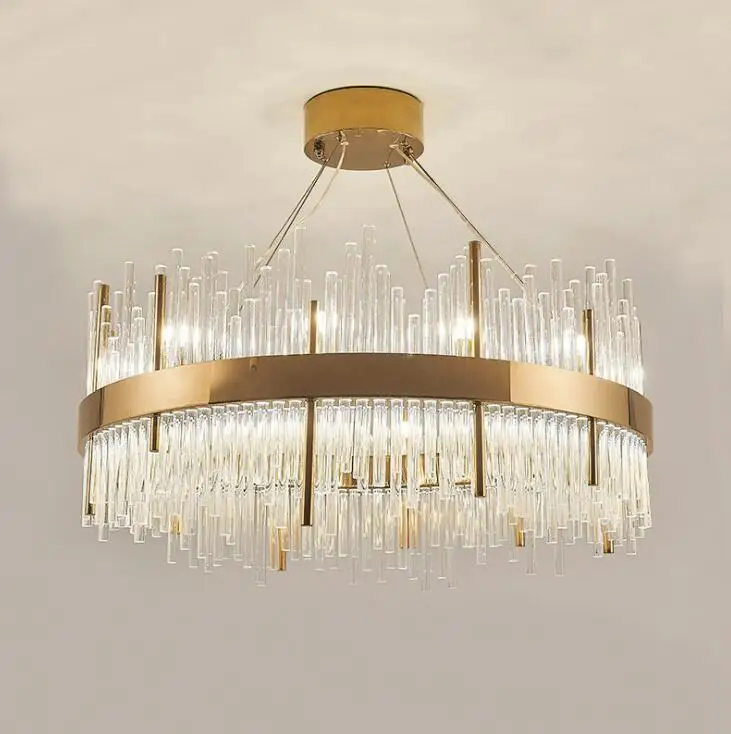 

Постмодерн, круглая стеклянная трубка, люстра для гостиной, скандинавский светильник, роскошный креативный ресторан, спальня, дизайнерская...