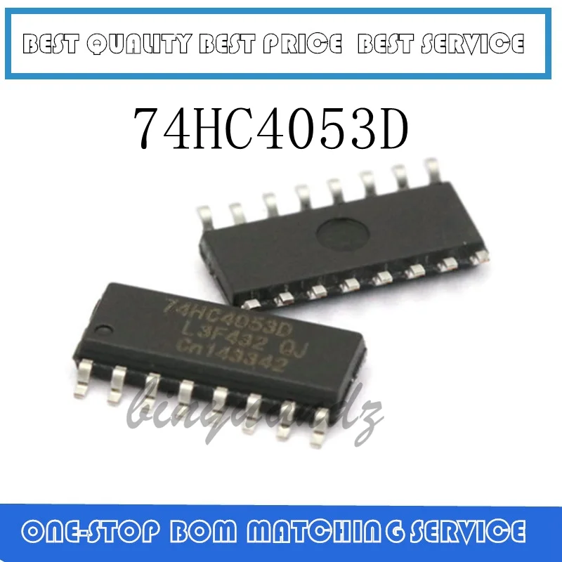

20PCS 74HC4053 74HC4053D SOP-16